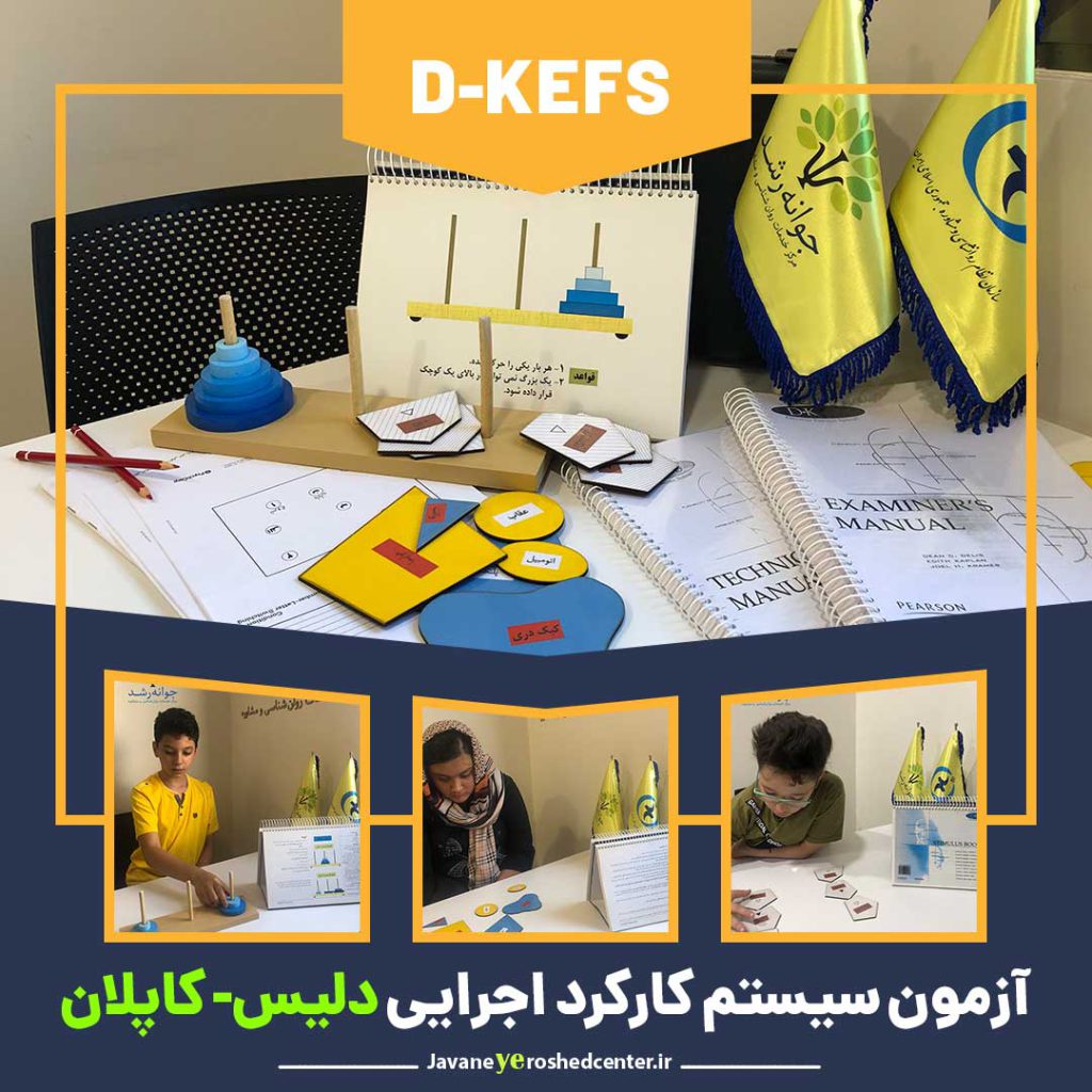 سیستم کارکرد اجرایی دلیس-کاپلان | مرکز خدمات روانشناسی و مشاوره جوانه رشد تبریز